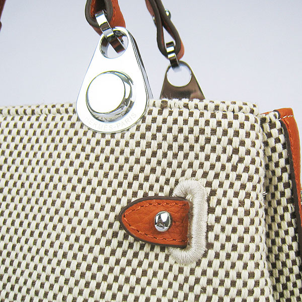 Replica Hermes New Arrival Double-duty handbag Orange 60668 - Click Image to Close
